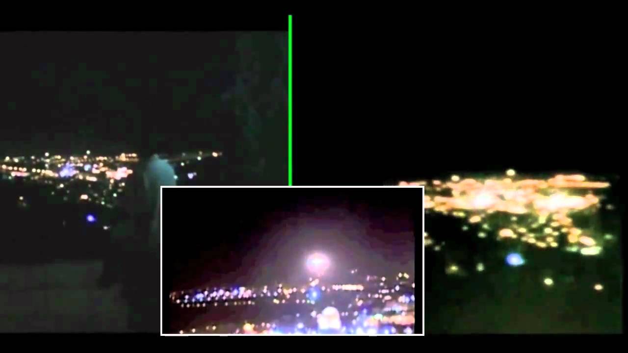 Jerusalem UFO 2011! - Witness Video 4 Syncronized