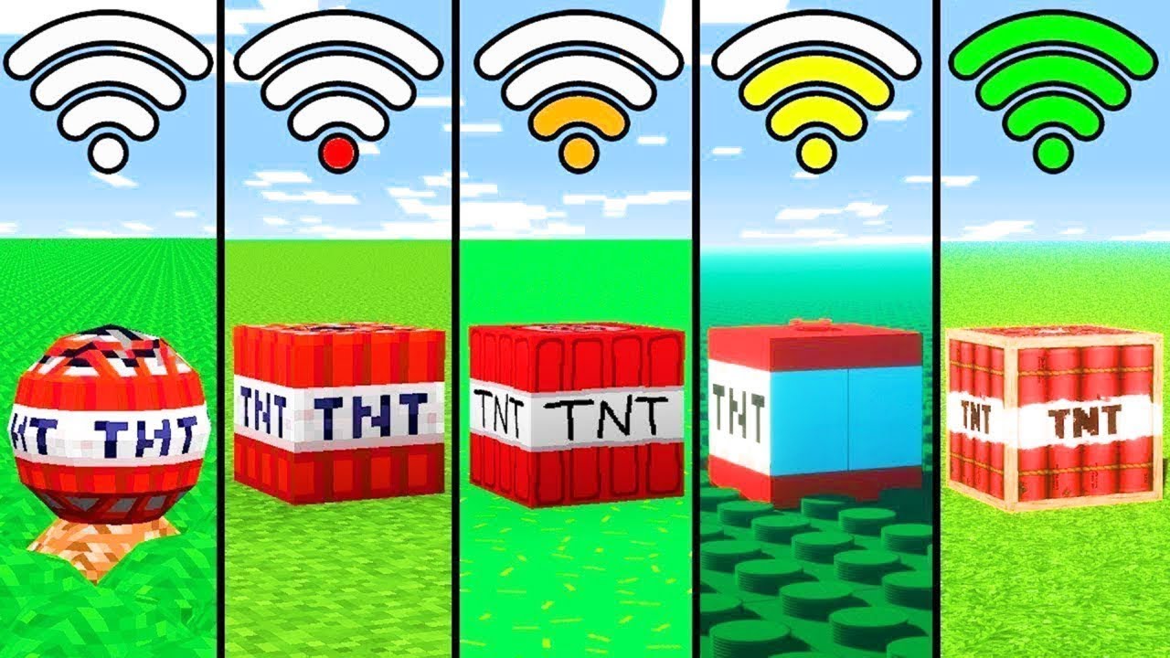minecraft with different Wi-Fi - SUPER compilation