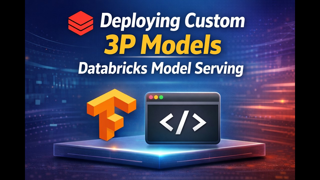 Развертывание пользовательских моделей на платформе Databricks Model Serving