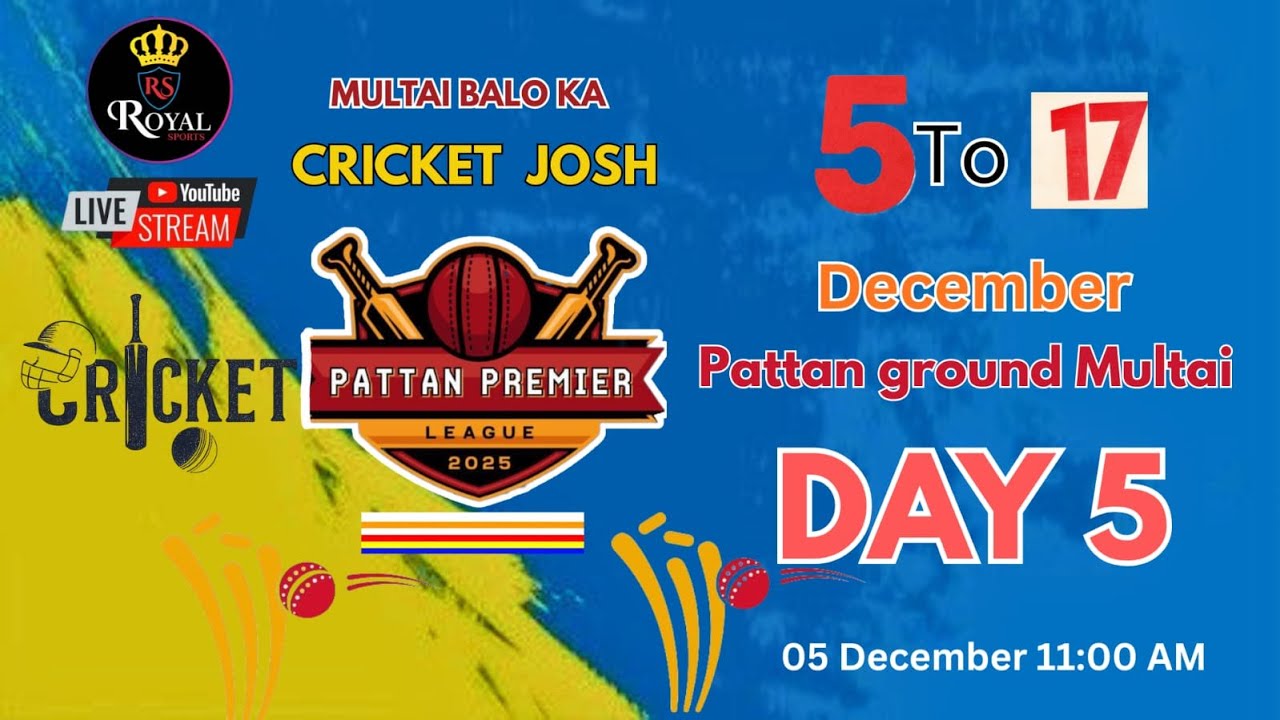 PATTAN PREMIER LEAGUE MULTAI ( BETUL ) DAY 5