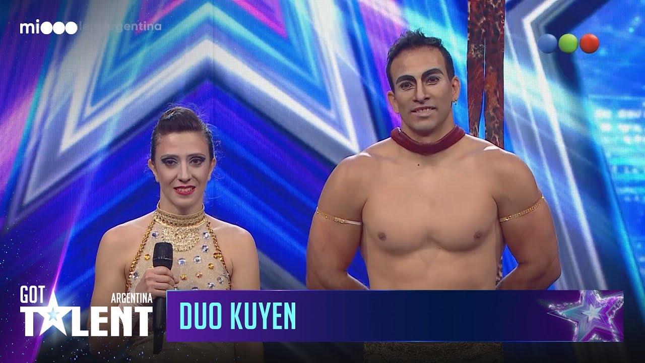 Dúo Kuyen - Pareja de acróbatas | Audiciones | Got Talent Argentina 2023