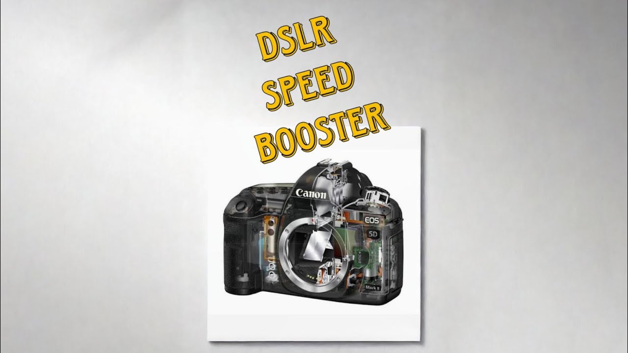 Canon goes Medium format diy dslr speedbooster focal reducer 