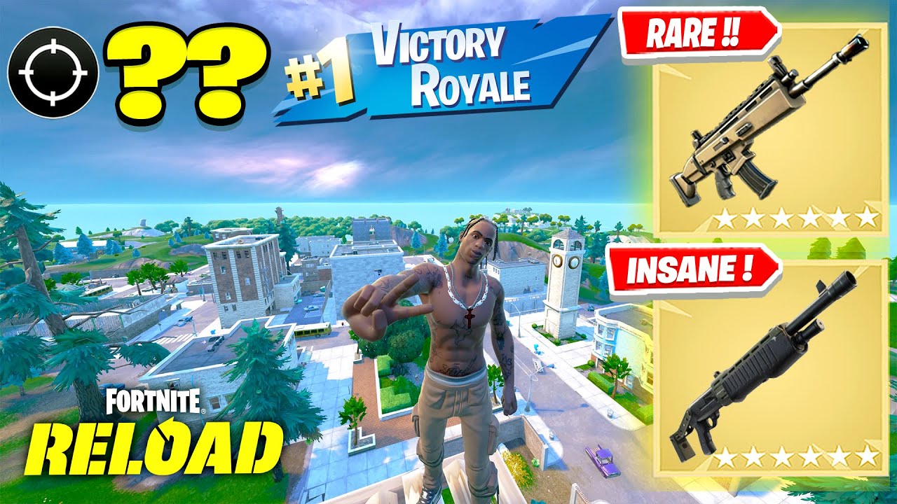OG Fortnite Reload | * MYTHIC * Skye's Scar Assault Riffle | High Kill Gameplay | Keyboard & Mouse