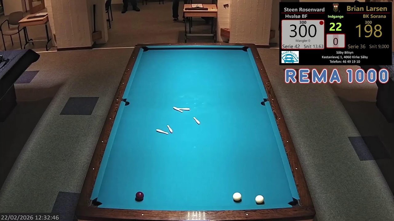 Serie 2 | Hvalsø - Sorana | Bord 3