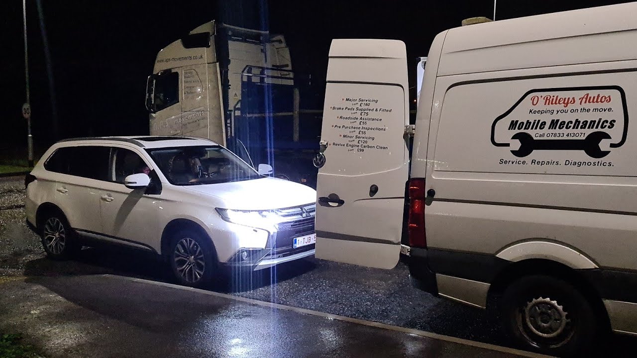 Mitsubishi Outlander Travels To Me From Belgium! P1498 P2463 P2454 P252F