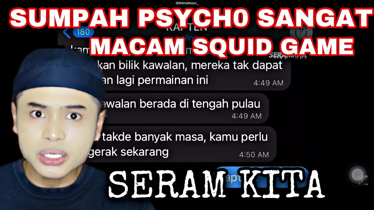 NOURROR❗️| PSYCH0 BETHOL😱❗️| MACAM SQUID GAME PUN ADA❗️| SERAM KITA‼️