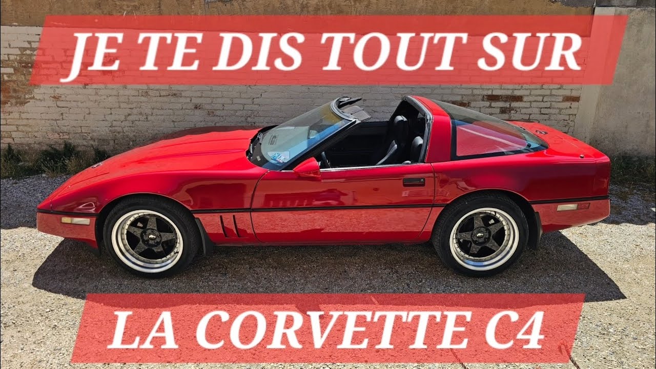Présentation Corvette C4 L-98 de 1985