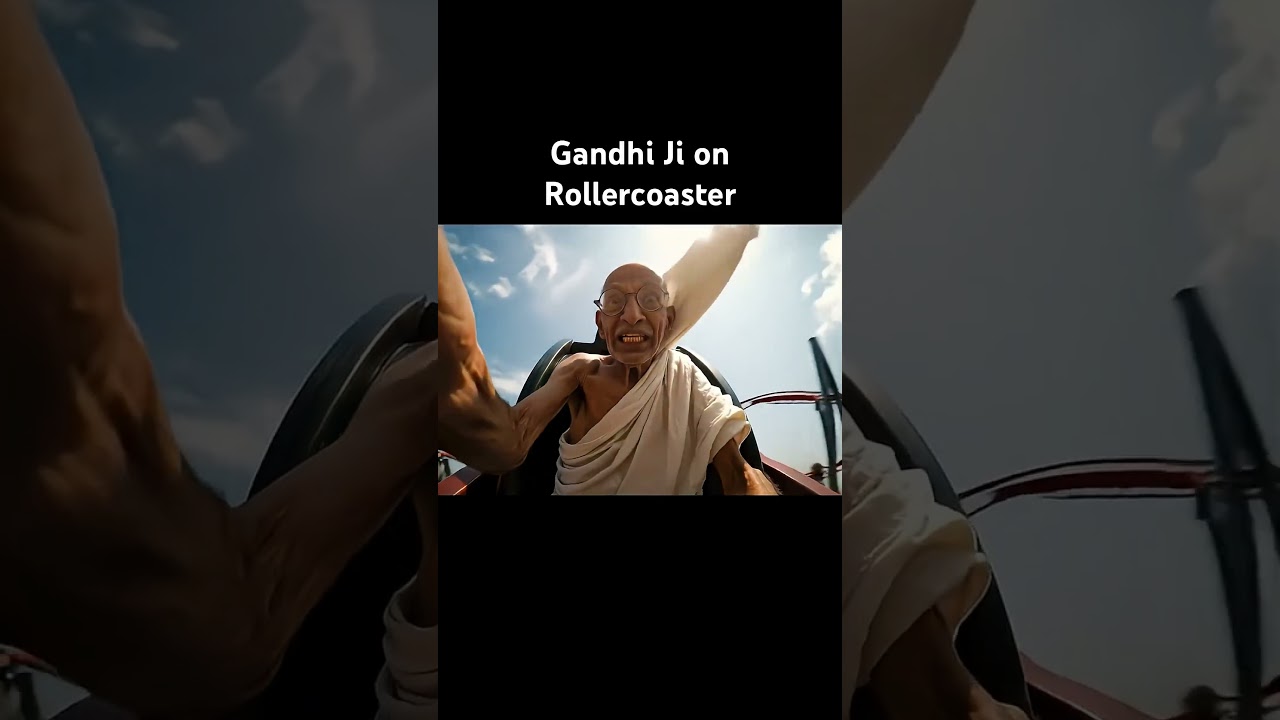 Gandhi Ji Rollercoaster Vlog 😱 