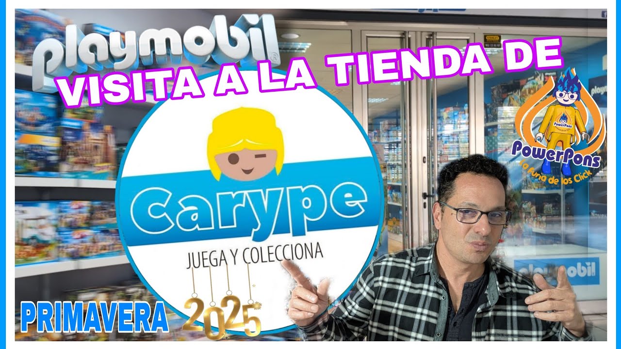 🛒 PLAYMOBIL VISITA A LA TIENDA DE CARYPE PRIMAVERA 2025, MIS COMPRAS CON ALGUNA NOVEDAD DE ESTE AÑO🛒
