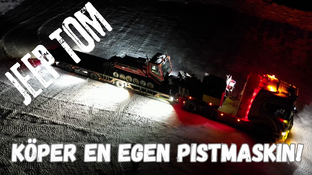 Jeep Tom - Köper en egen pistmaskin! (Del1)