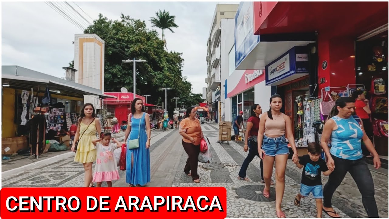 CENTRO DA MAIOR CIDADE DO INTERIOR DE ALAGOAS- NORDESTE 