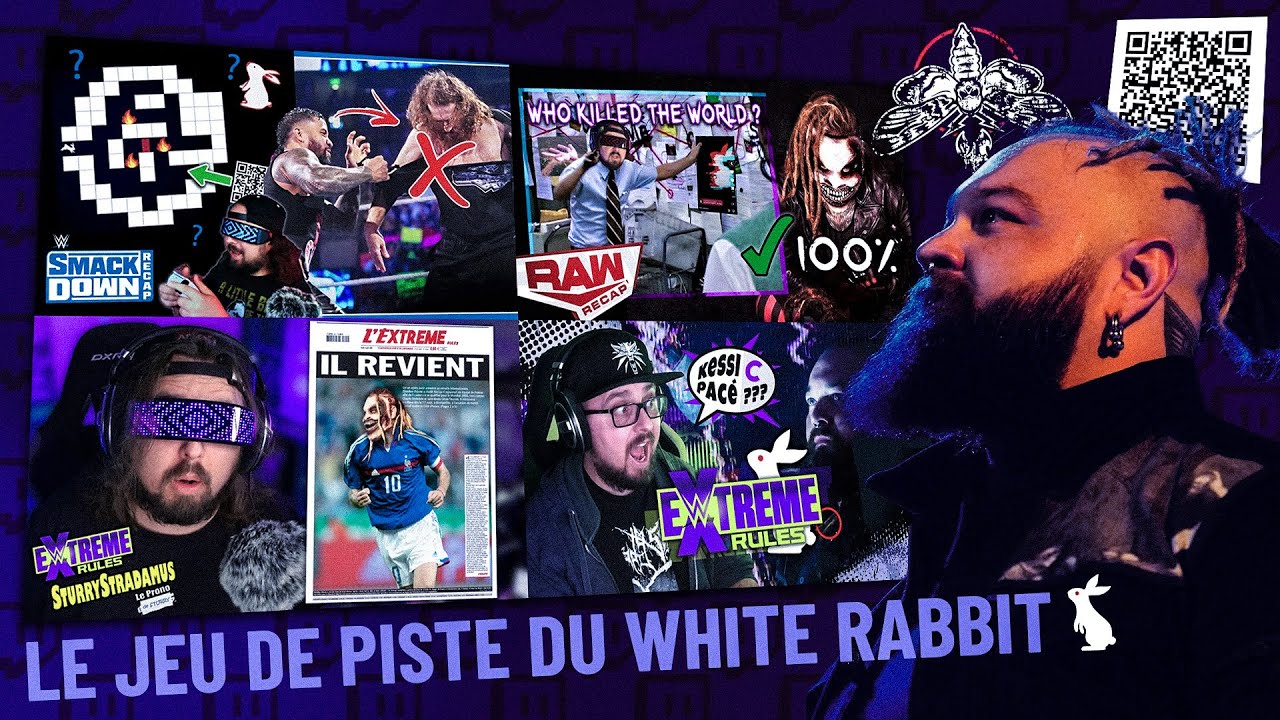On se remate l'ARG Bray Wyatt de 2022, le Jeu de piste du White Rabbit (Partie 1)
