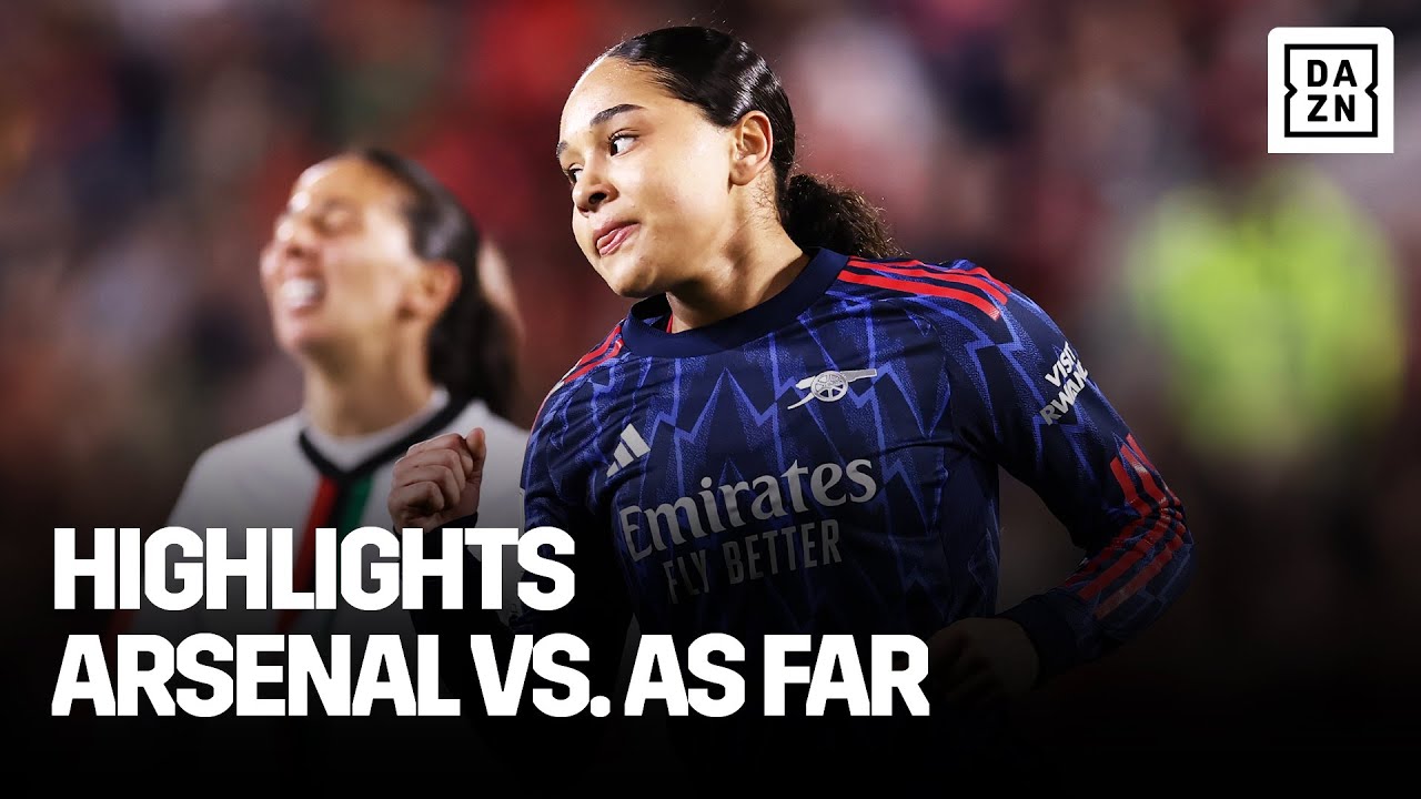 HIGHLIGHTS ⏯️ FIFA Women's Champions Cup Semi Final | Arsenal vs. AS FAR