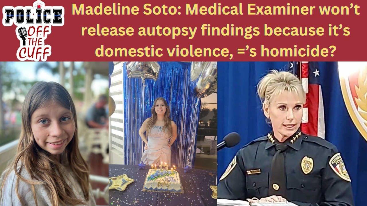 Madeline Soto: autopsy results not released minor, domestic, the law