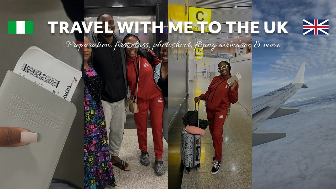 I slept in Lagos and woke up in London | RELOCATION VLOG