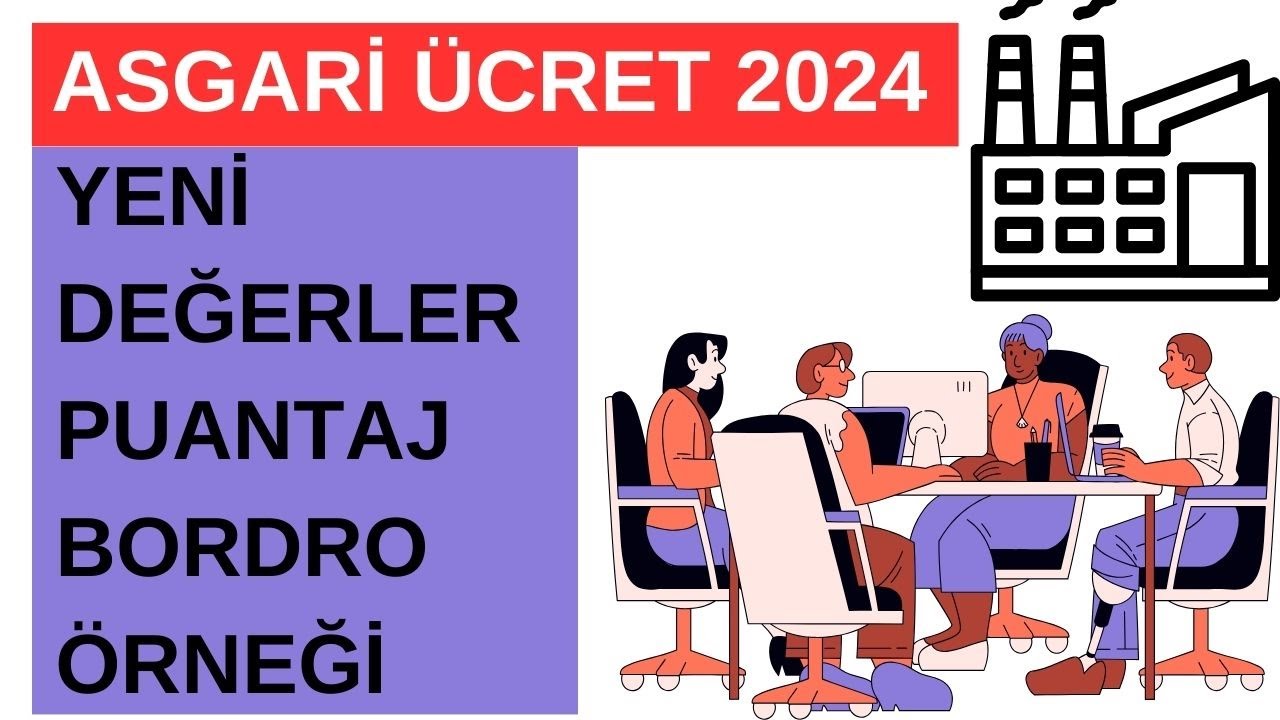 2024 Asgari Ücret ve Güncel Veriler İle Bordro Örneği