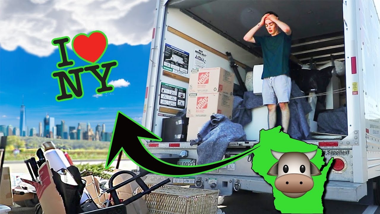 Moving to NYC from Wisconsin as a 20 year old YouTuber!