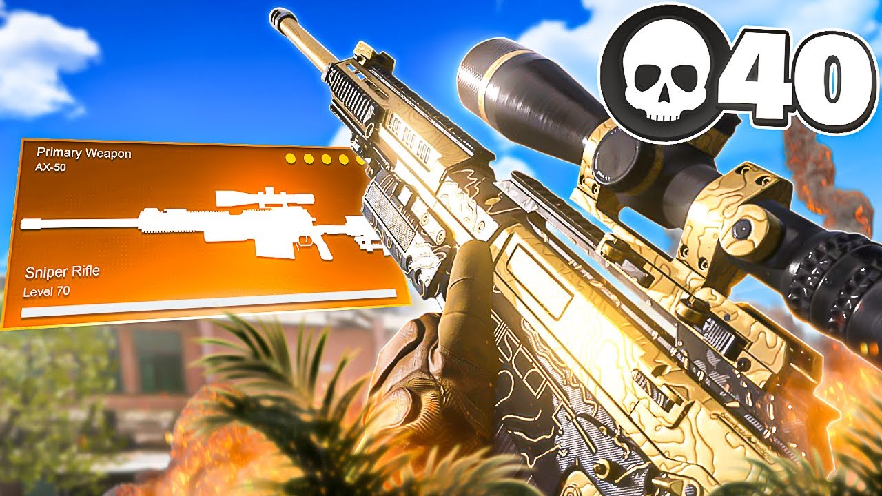 this AX50 Loadout is OP in Season 4 WarZone *Best AX50 Class Setup*