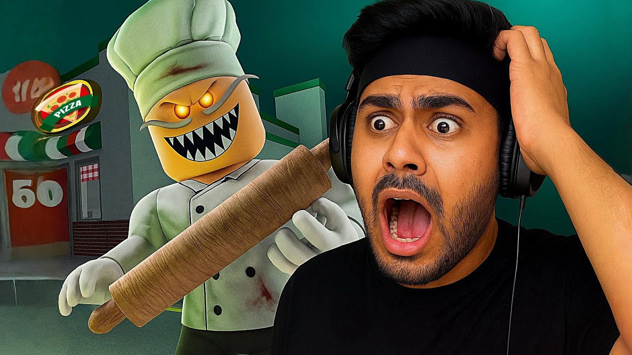 ESCAPE PAPA PIZZA’S PIZZERIA 🍕| Roblox Scary Obby 😱