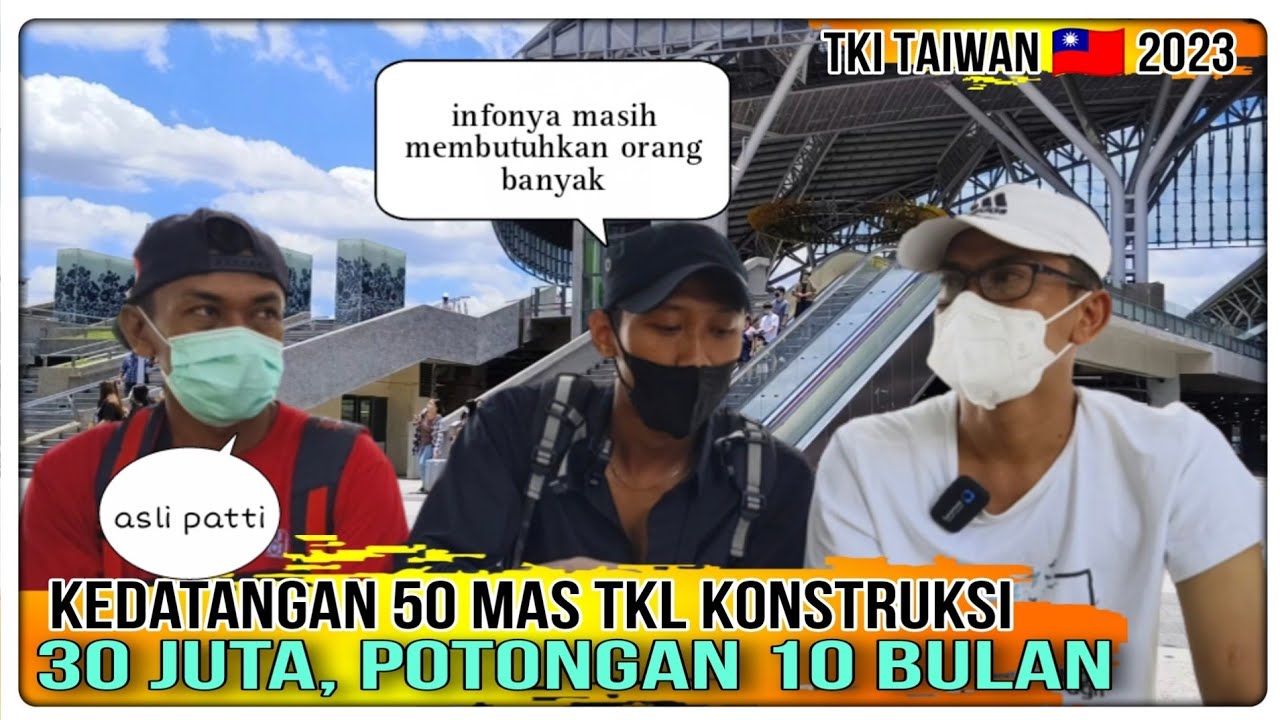 KONSTRUKSI MALL TAICHUNG 👉TKI TKW TAIWAN 🇹🇼 2023@TRANSSB7