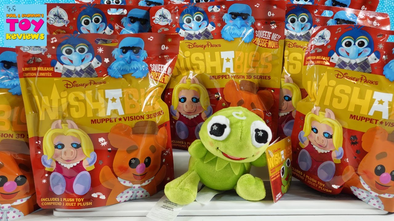 Disney Parks Wishables Muppet Vision 3D Blind Bag Opening | PSToyReviews