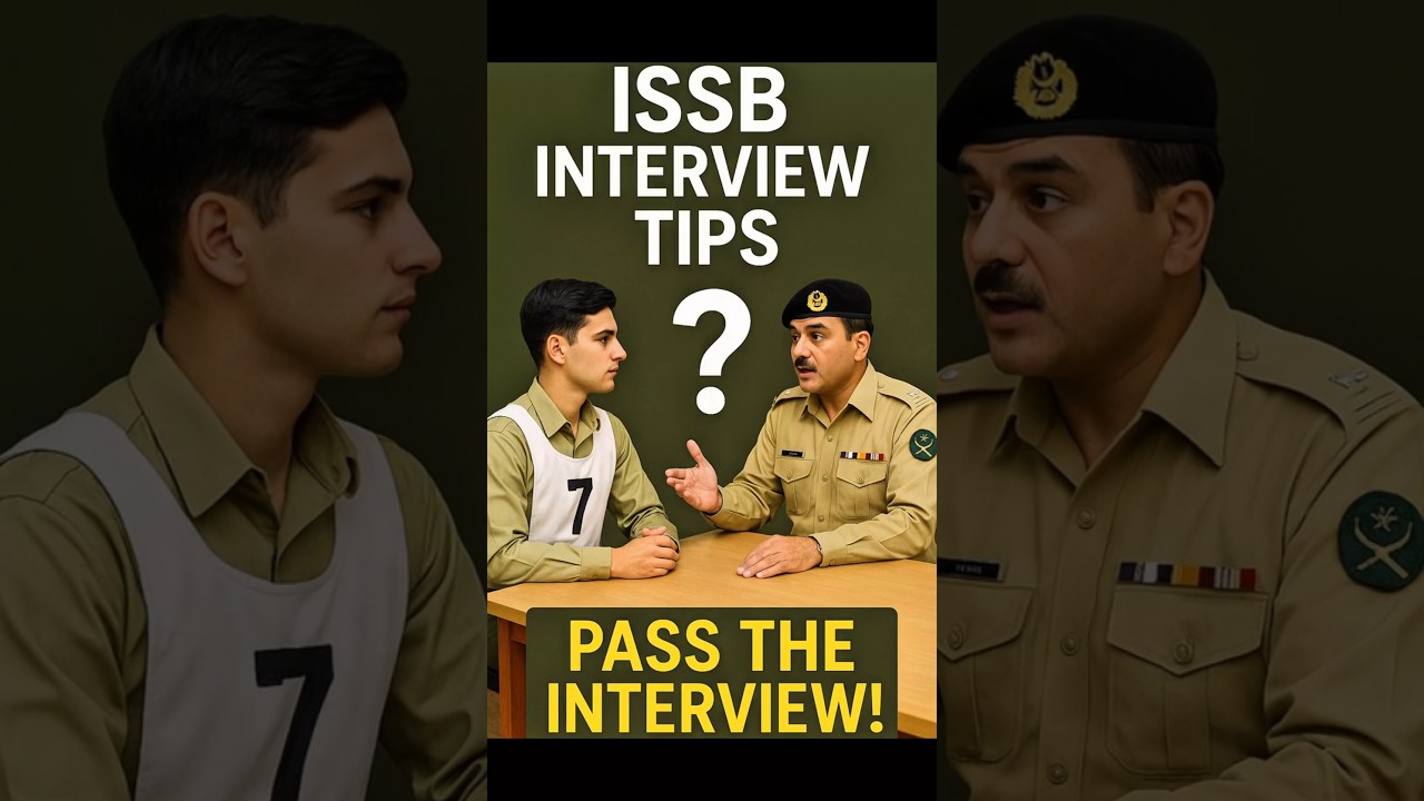 ISSB Interview Preparation &ndash; Join Pak Army