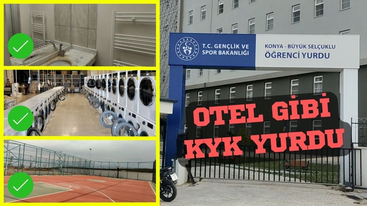 OTEL GİBİ KYK YURDU ! | BÜYÜK SELÇUKLU  KYK TANITIM
