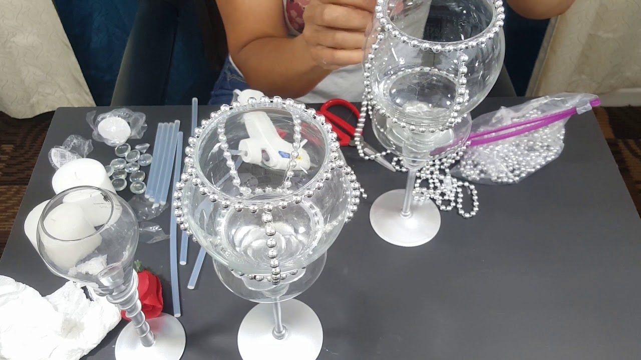 DIY: CENTRO DE MESA PARA BODA