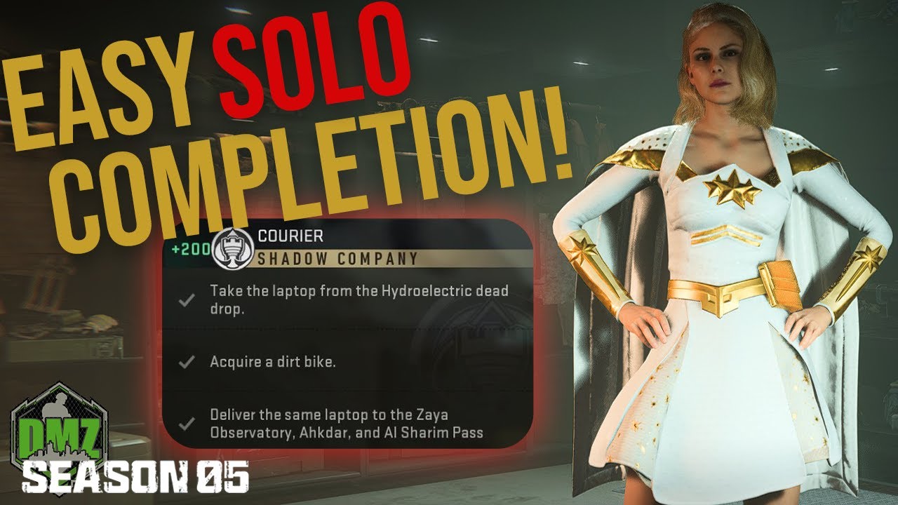 EASY Solo Courier Mission Completion for Shadow Company | Call of Duty Warzone 2.0 DMZ Season 5