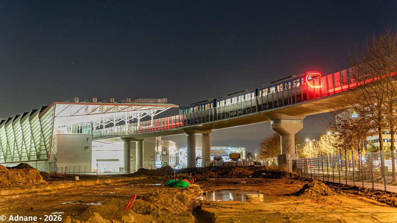 Le chantier monumental de la Ligne 18