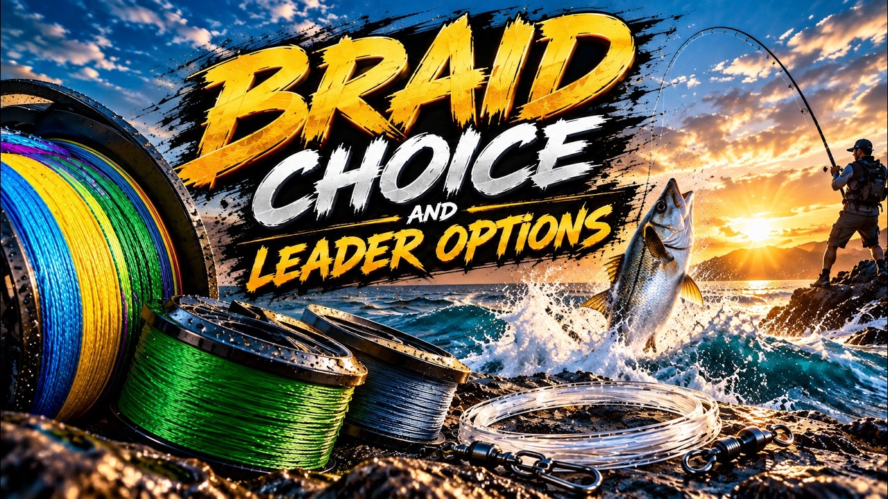 🎣 BRAIDED LINE & LEADER CHOICES &mdash; Are You Fishing the Right Setup?