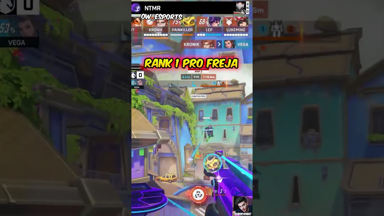 Casters Speechless After PRO Freja Carry #overwatch2