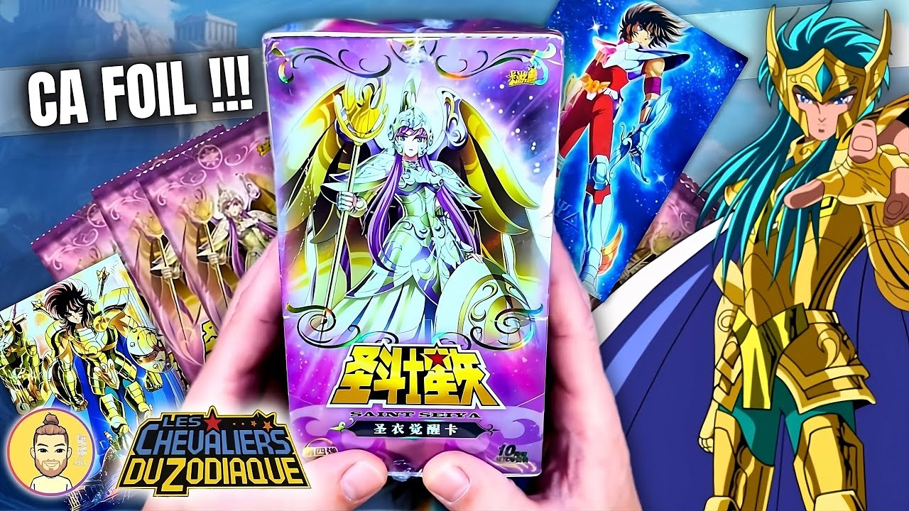 LES CHEVALIERS DU ZODIAQUE DES CARTES OUF ! SAINT SEIYA ! (Kayou serie 4)