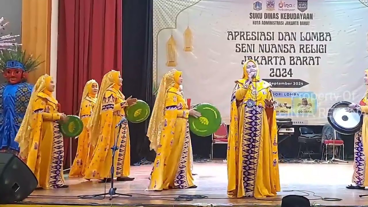 JUARA 1 QASIDAH ABU NAWAS  FESTIVAL QASIDAH SENI NUANSA RELIGI JAKARTA BARAT 2024