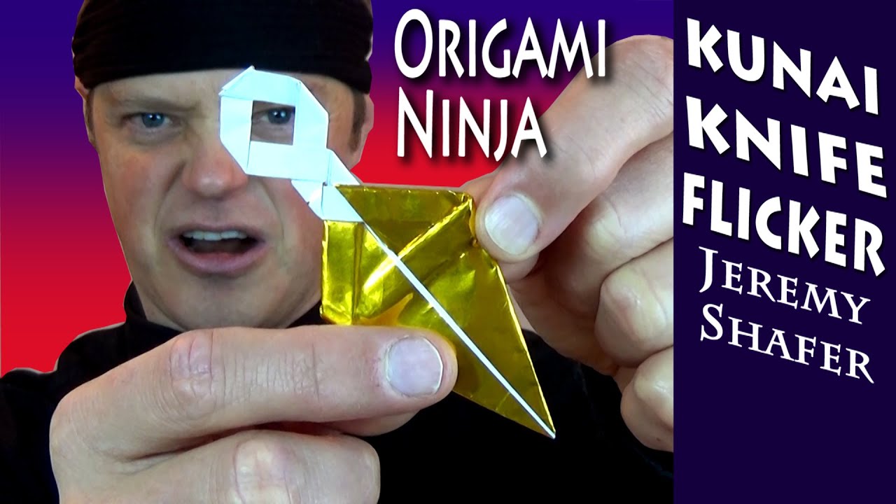 Origami Ninja Kunai Knife Flicker