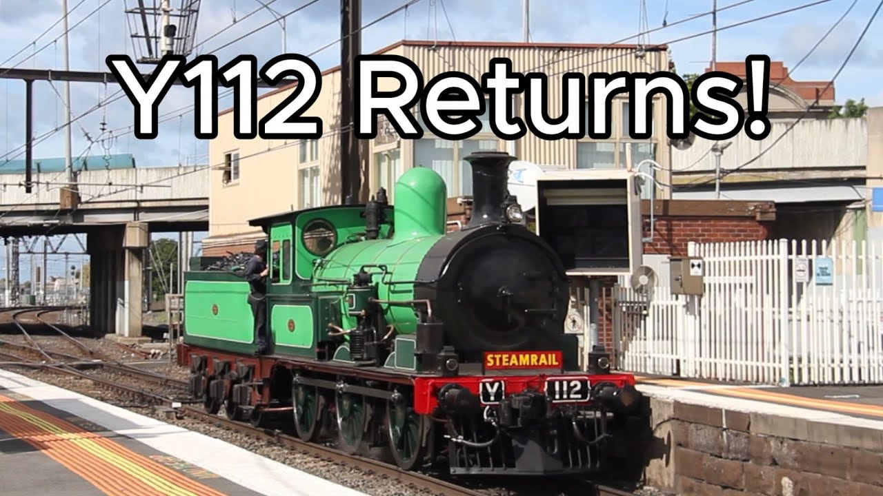 Y112 Back on the MAINLINE! Y112 Returns to the Mainline for the First Time Since 2022!