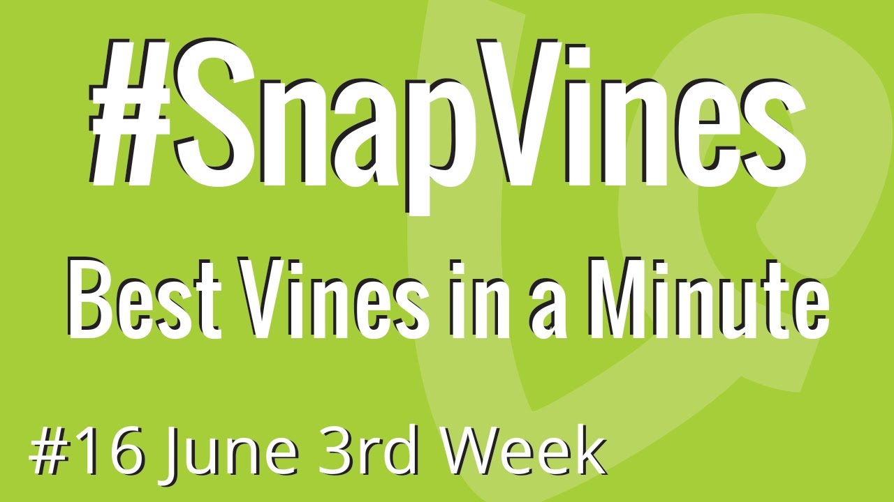 #SnapVines - Best Vines in a Minute - #16