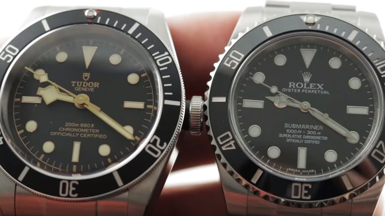 Rolex Submariner vs Tudor Black Bay (79230N) vs (114060 No Date Submariner)