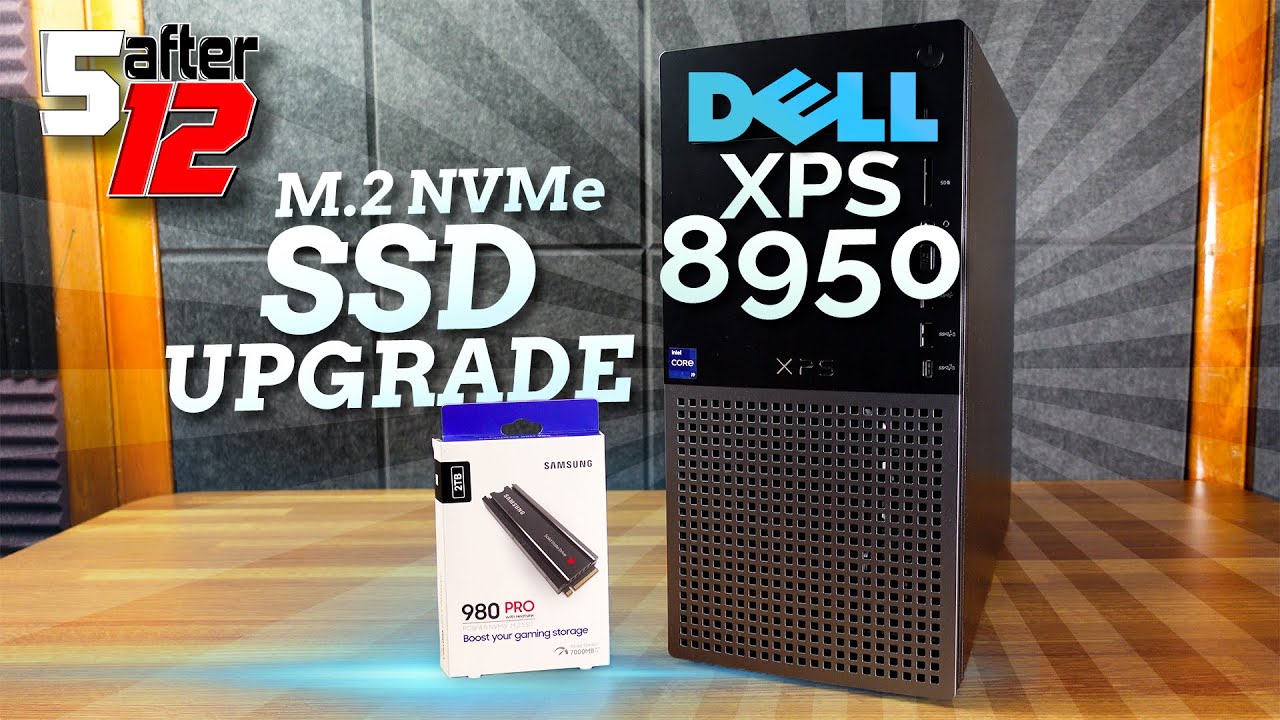 Dell XPS 8950 M.2 NVMe SSD Upgrade | Samsung 980 PRO with Heatsink