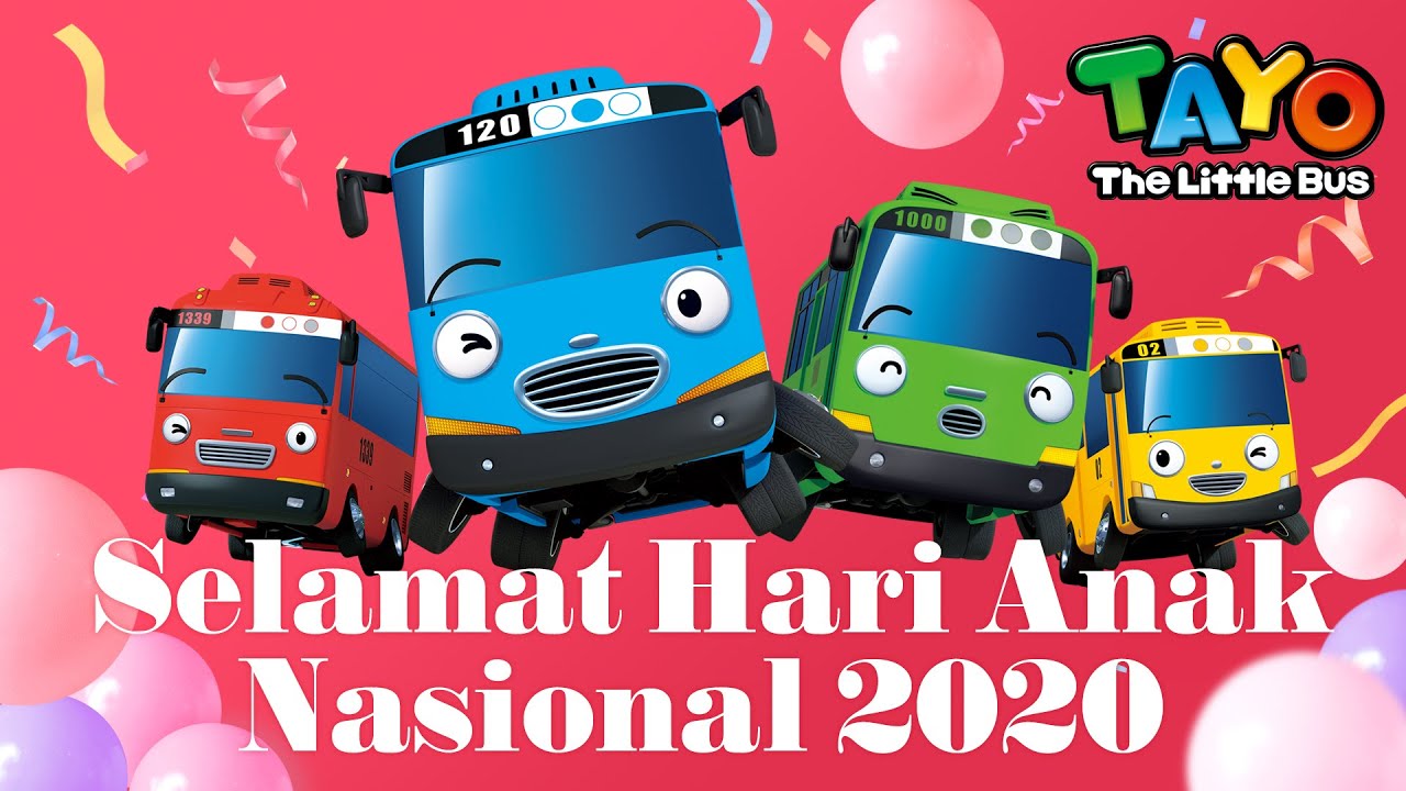 Tayo Selamat Hari Anak Nasional 2020 l Tayo Spesial Kompilasi (61 menit) l Tayo Bus Kecil