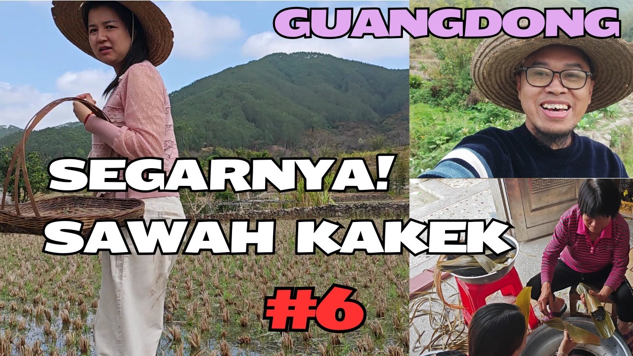 Pagi Ke Sawah | Nenek Bikin Kue Beras, Part 6