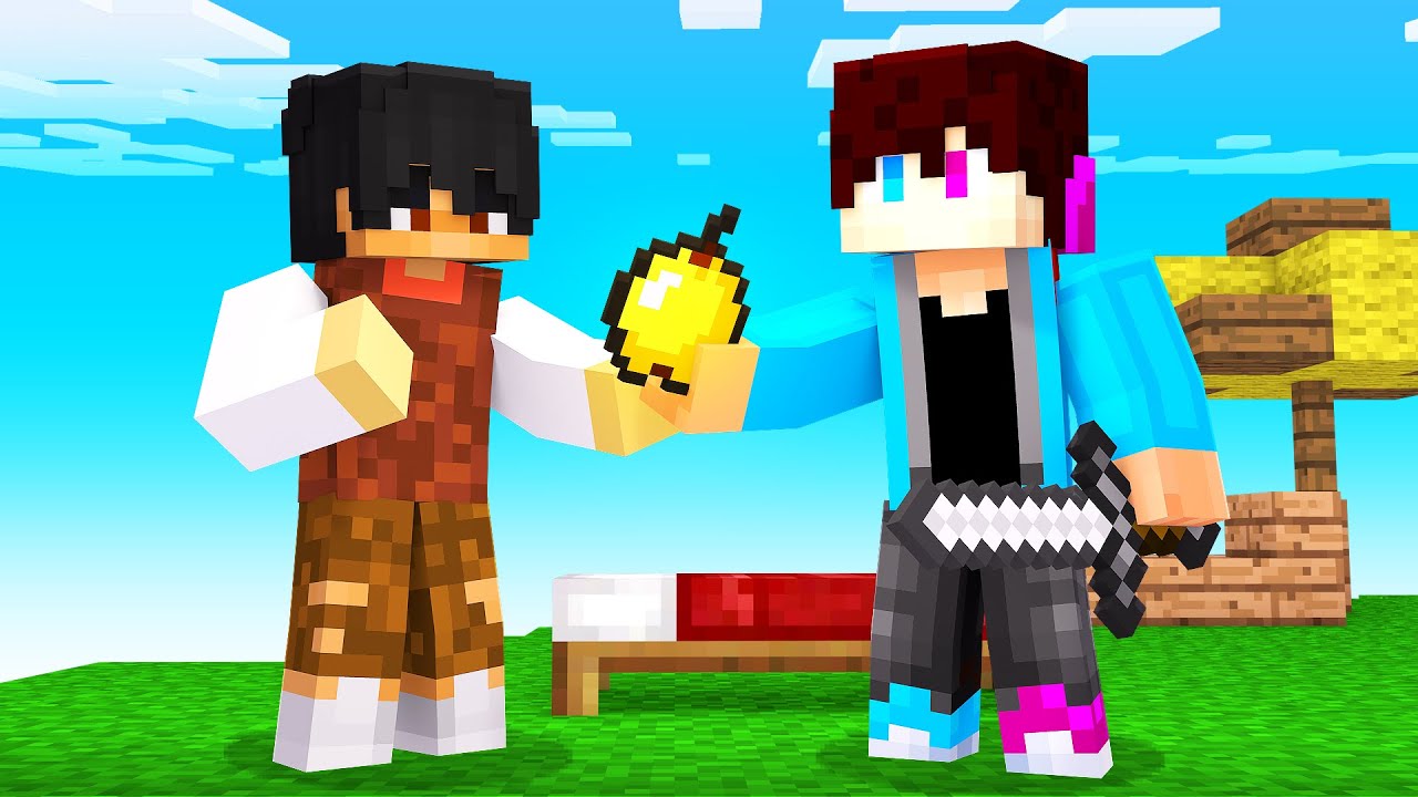 VRIENDEN MAKEN In BEDWARS! (Minecraft)
