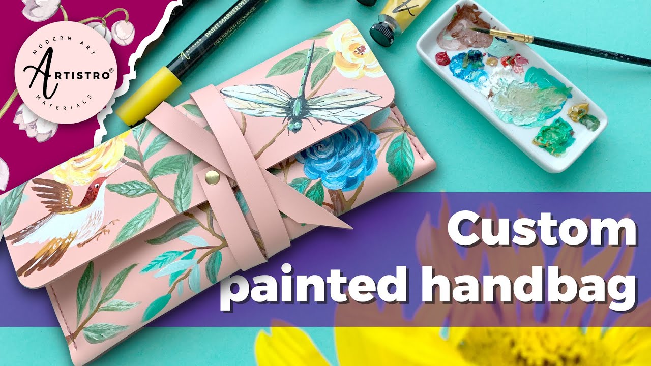 How To Paint On Leather Bag With Acrylics? How To Seal Leather and Eco-Leather?