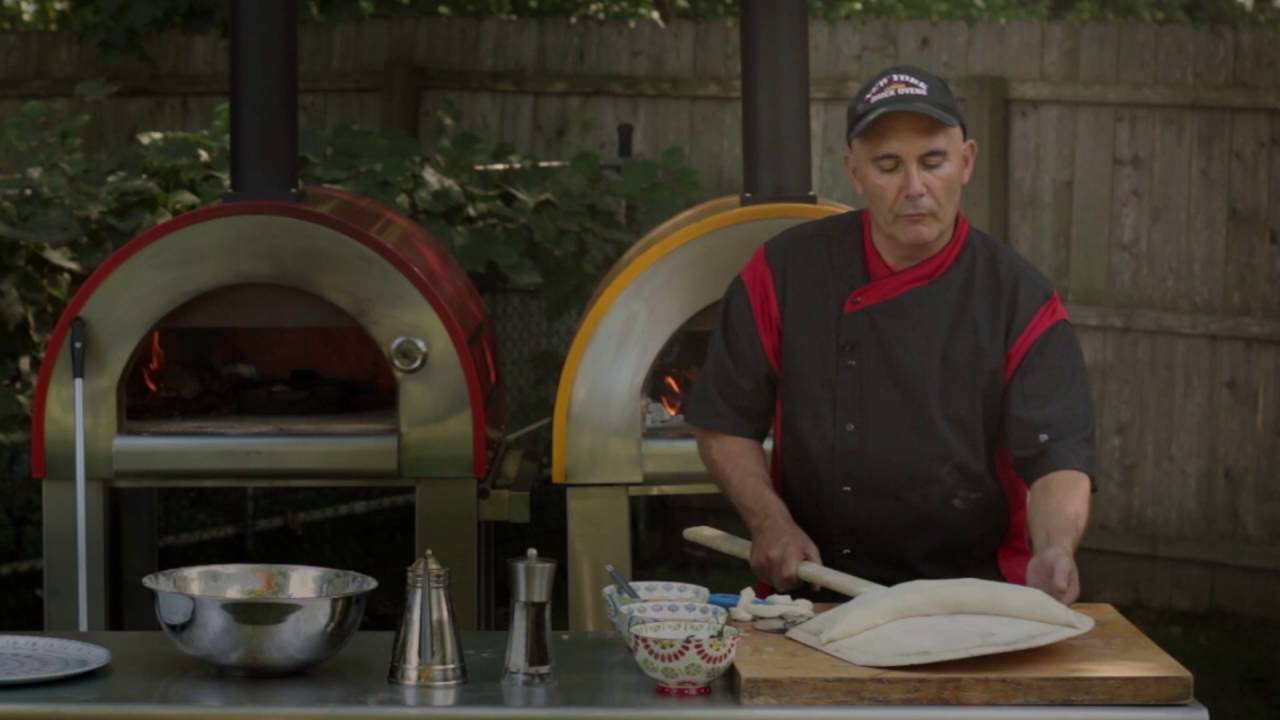 How to Make a Calzone in a Wood Fired Brick Oven