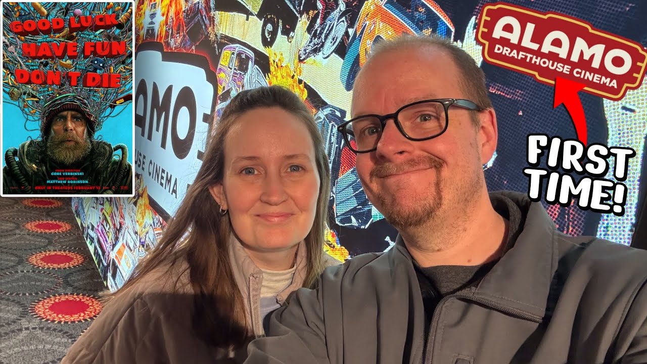 Посещение кинотеатра Alamo Drafthouse! | Впечатления и отзыв о фильме «Удачи, веселись, не умирай!»