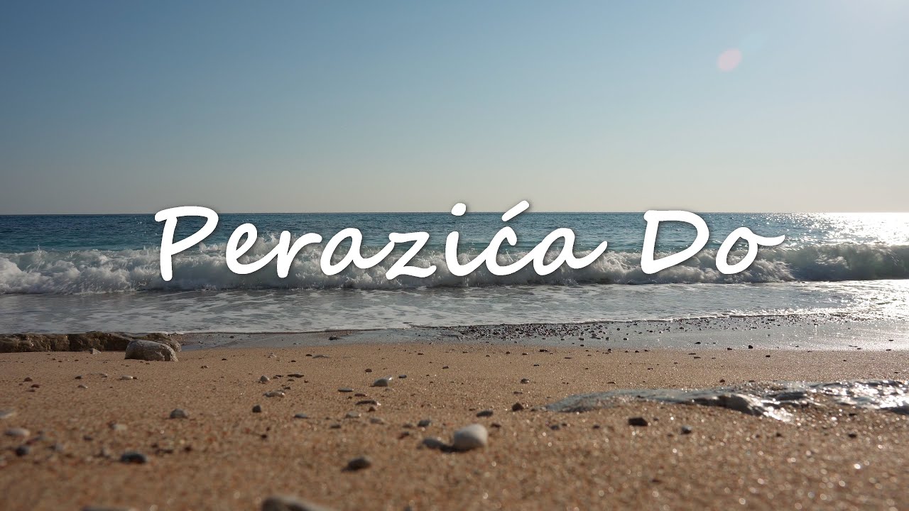 Evening sea breeze on Perazića Do beach. Montenegro