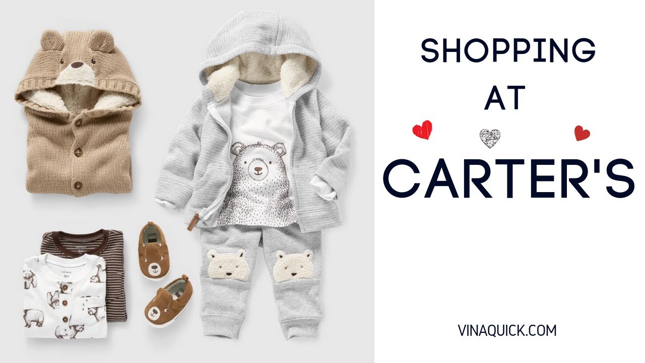 QUẦN ÁO CARTER'S CHO BÉ- Shopping at Carter's part 1