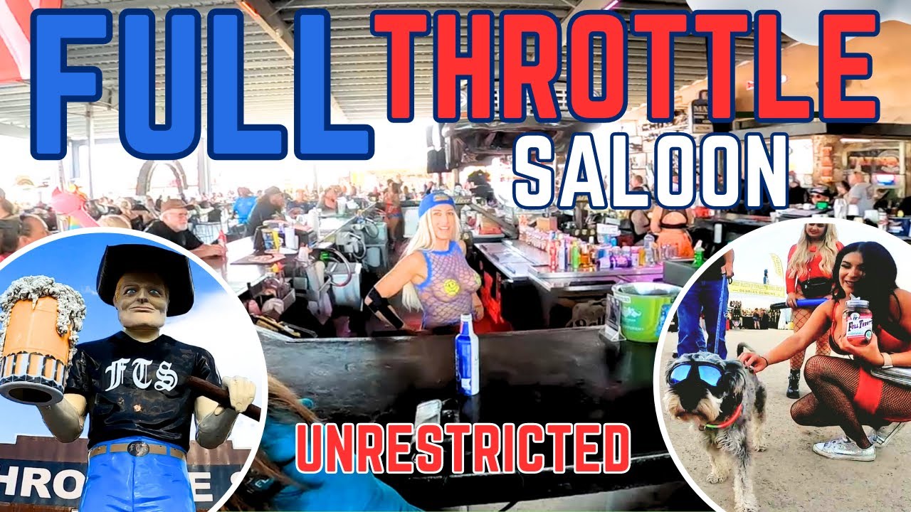 Sturgis 2023 - Full THROTTLE Saloon WIDE OPEN And UNRESTRICTED! Part 1 - Sturgis South Dakota