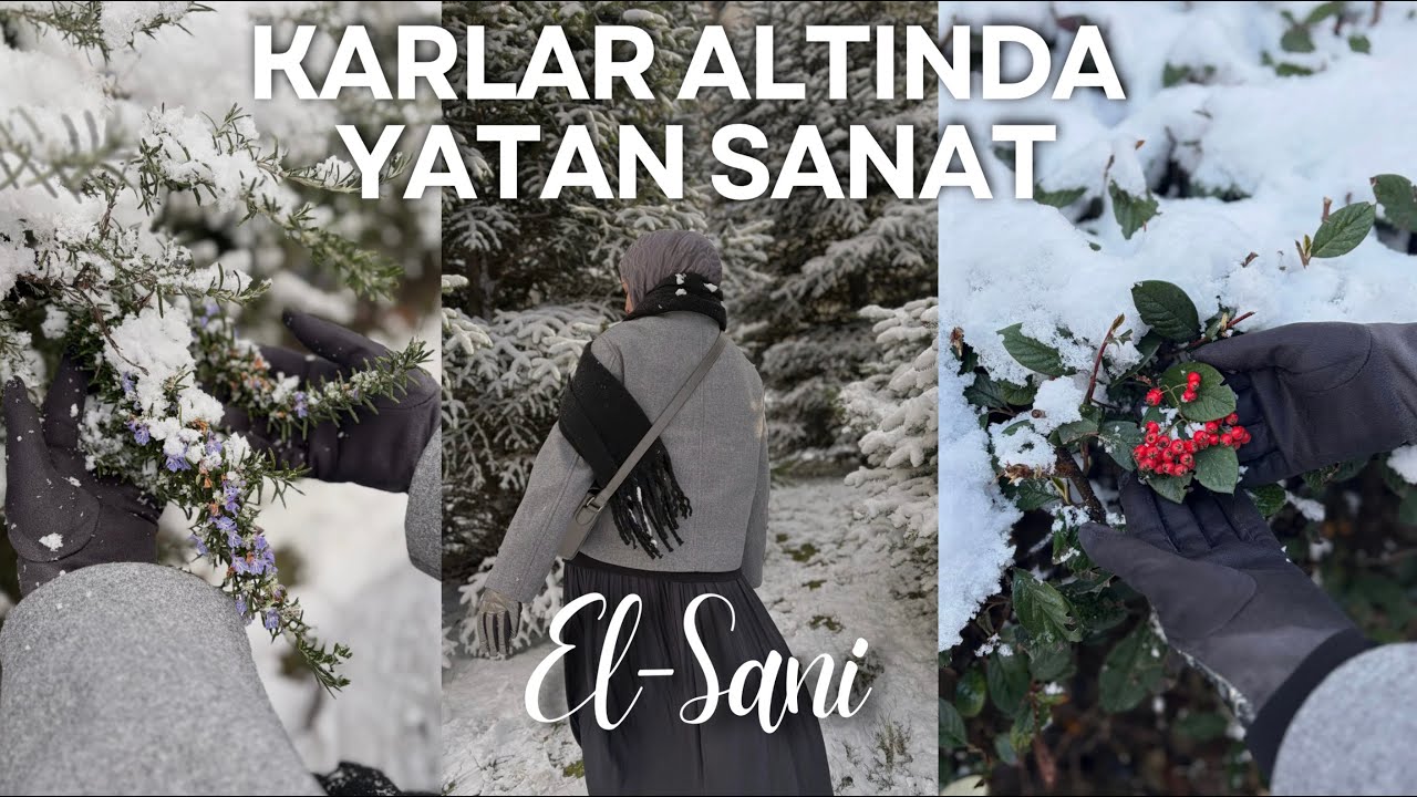 KARLAR ALTINDA YATAN SANAT I Allah'ın El-Sani İsmine Şahit Oluyoruz!