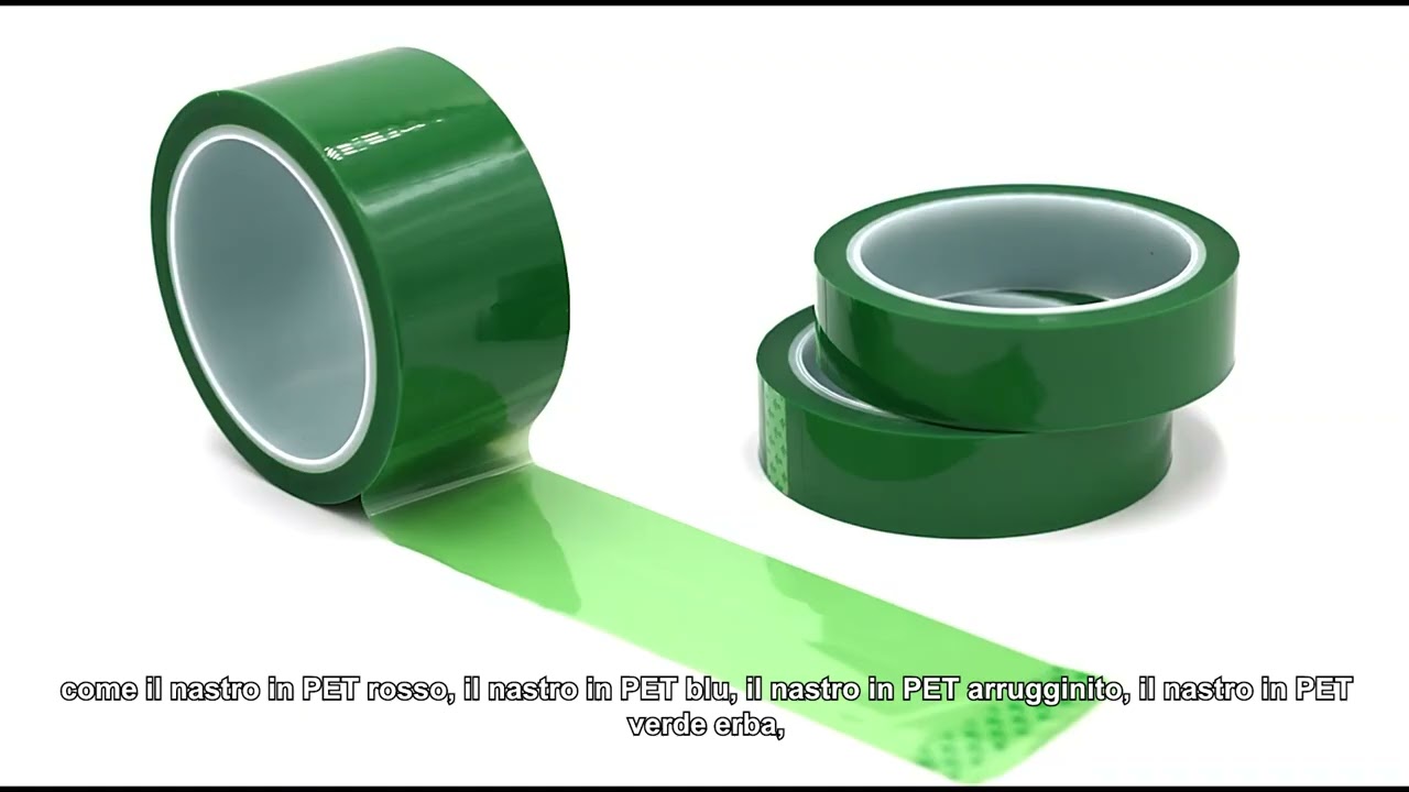 Nastro in PET resistente alle alte temperature#nastro ad alta temperatura per verniciatura a polvere